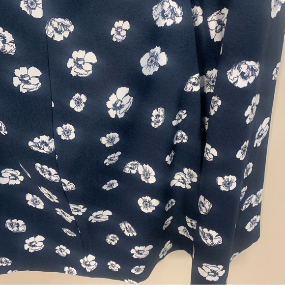 Brooks Brothers A Line Floral Knee Length Skirt - Picture 3 of 12